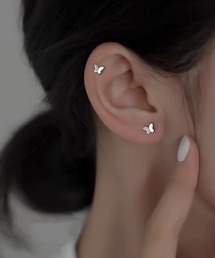 F&D : ベリースモールバタフライピアス