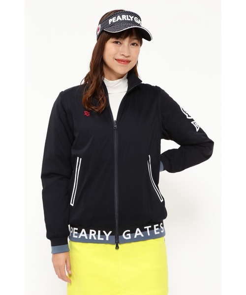 パーリーゲイツ 超軽量/防風/撥水 PERTEX QUANTUM パステルカラー グラデーション レディス フーディブルゾン 055-2220904/22C パーリーゲイツ 超軽量&frasl;防風&frasl;撥水 PERTEX QUANTUM パステルカラー