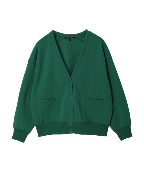 Sugar spoon(シュガースプーン)の「・SUGAR SPOON スウェットカーディガン(カーディガン/ボレロ・レディース・ブルー/プラム/ブラック/グリーン・FREE)」の21枚目の写真