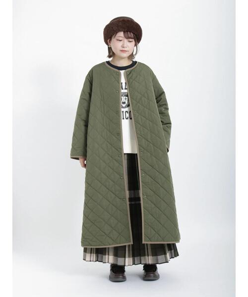 Samansa Mos2（サマンサ モスモス）の「プリーツスカート（スカート・レディース・ブルー/ブラック/カーキ/マスタード/レッド・ﾌﾘ-）」の14枚目の写真