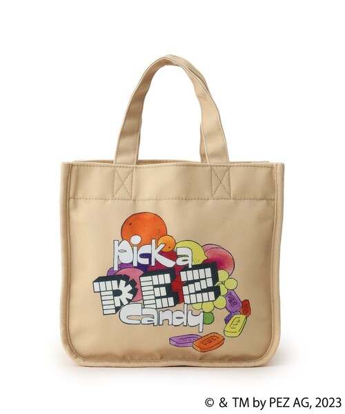 SHOO・LA・RUE（シューラルー）の「◆【PEZ】ミニトート（トートバッグ・レディース・パープル系/ピンク系/ナチュラル/グレー/アイボリー・00）」の3枚目の写真