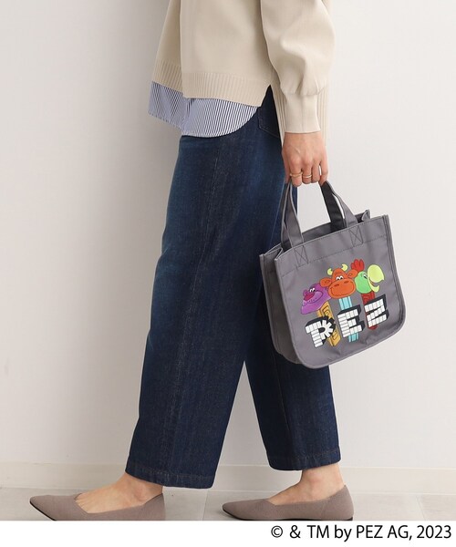 SHOO・LA・RUE（シューラルー）の「◆【PEZ】ミニトート（トートバッグ・レディース・パープル系/ピンク系/ナチュラル/グレー/アイボリー・00）」の6枚目の写真