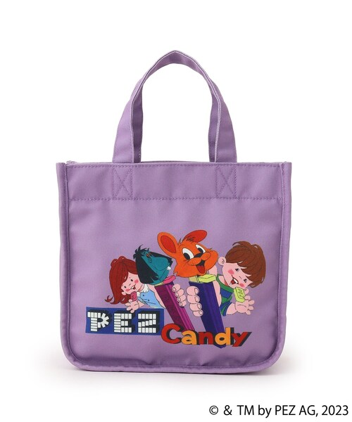 SHOO・LA・RUE（シューラルー）の「◆【PEZ】ミニトート（トートバッグ・レディース・パープル系/ピンク系/ナチュラル/グレー/アイボリー・00）」の7枚目の写真