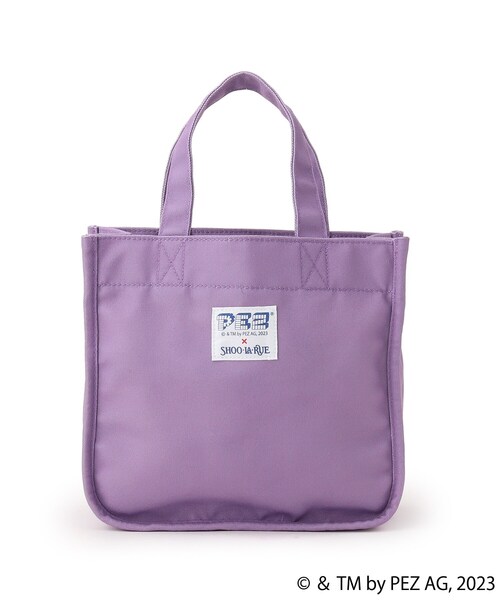 SHOO・LA・RUE（シューラルー）の「◆【PEZ】ミニトート（トートバッグ・レディース・パープル系/ピンク系/ナチュラル/グレー/アイボリー・00）」の9枚目の写真