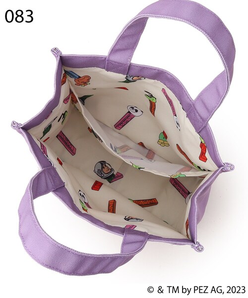 SHOO・LA・RUE（シューラルー）の「◆【PEZ】ミニトート（トートバッグ・レディース・パープル系/ピンク系/ナチュラル/グレー/アイボリー・00）」の15枚目の写真