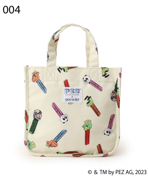 SHOO・LA・RUE（シューラルー）の「◆【PEZ】ミニトート（トートバッグ・レディース・パープル系/ピンク系/ナチュラル/グレー/アイボリー・00）」の18枚目の写真