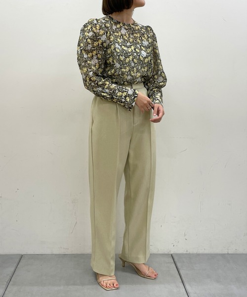 Omekashi（オメカシ）の「【オケージョンにも対応◎】パフショルダーブラウス（シャツ/ブラウス・レディース・イエロー/ブラック/オフホワイト・FREE）」の21枚目の写真