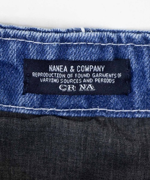 NANEA(ナネア)の「デニムオールインワン サロペット(サロペット/オーバーオール・レディース・インディゴブルー/ブラック・ONE SIZE)」の6枚目の写真