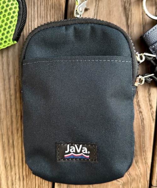 Java(ジャバ)の「《JaVa ジャバコラボ》アクセント映え&実用性抜群。タフロープ3連ポーチ(ショルダーバッグ・レディース・ネイビー/ブラック・ONE SIZE)」の10枚目の写真