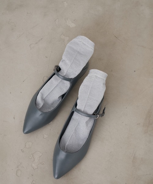 Aunt Marie's（アントマリーズ）の「シンプルラメシアーソックス / カラーソックス（ソックス/靴下・レディース・ブルー/ブラック/ピンク/グリーン/シルバー・FREE）」の18枚目の写真