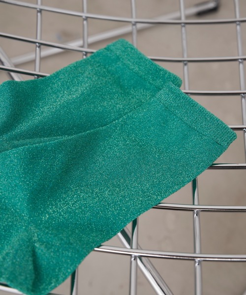 Aunt Marie's（アントマリーズ）の「シンプルラメシアーソックス / カラーソックス（ソックス/靴下・レディース・ブルー/ブラック/ピンク/グリーン/シルバー・FREE）」の20枚目の写真