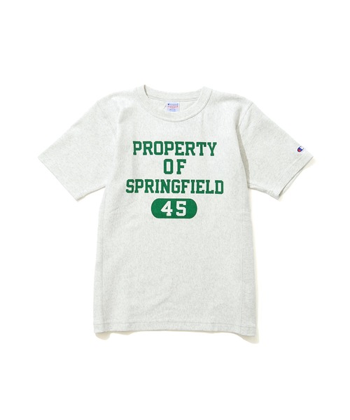 Champion(チャンピオン)の「Champion リバースウィーバー ショートスリーブTシャツ C3-X332(Tシャツ/カットソー・レディース・ホワイト/オートミール/杢グレー・M)」の9枚目の写真