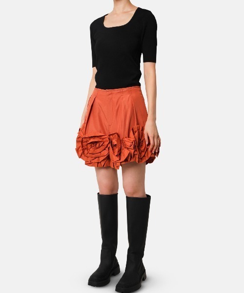 ko_momoアイレネMonica Square Neck Knit iRENE（アイレネ）の「Monica Square Neck Knit（ニット/セーター