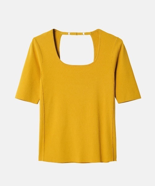 iRENE（アイレネ）の「Monica Square Neck Knit（ニット/セーター
