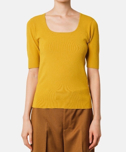 ko_momoアイレネMonica Square Neck Knit iRENE（アイレネ）の「Monica Square Neck Knit（ニット/セーター