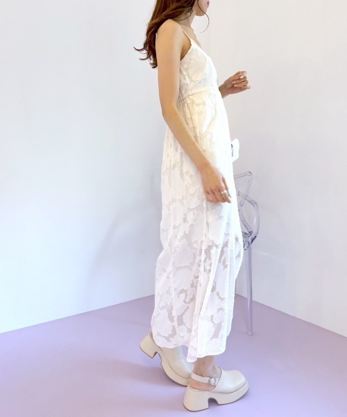 OLIVE des OLIVE(オリーブデオリーブ)の「【WEB限定】袖ドロストボレロワンピース 1031090300(ワンピース・レディース・イエロー/ブラック/アイボリー・FREE)」の15枚目の写真