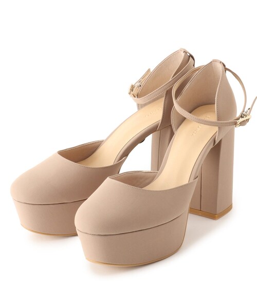 ESPERANZA（エスペランサ）の「【ラク盛り／パンプス】リピーター続出／脚長美脚 アンクルストラップ厚底ヒールパンプス（パンプス・レディース・ブラック/チョコ/ブラック系2/カーキ系2・21.5cm/22.0cm/22.5cm/24.5cm/25.0cm/23.5cm/24.0cm/23.0cm）」の10枚目の写真