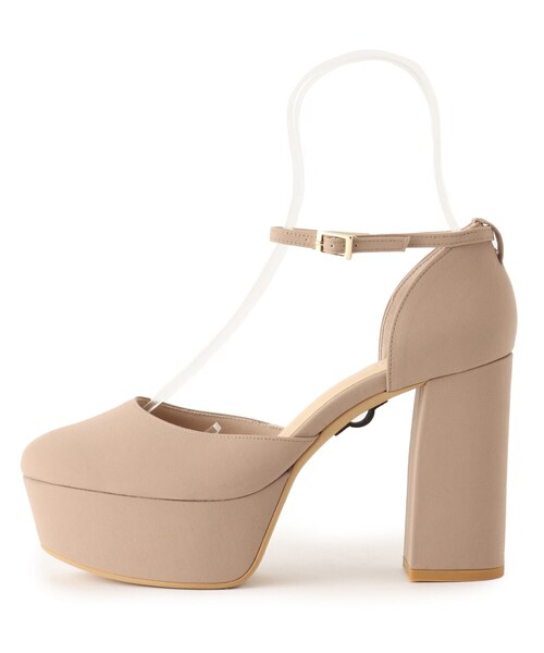 ESPERANZA（エスペランサ）の「【ラク盛り／パンプス】リピーター続出／脚長美脚 アンクルストラップ厚底ヒールパンプス（パンプス・レディース・ブラック/チョコ/ブラック系2/カーキ系2・21.5cm/22.0cm/22.5cm/24.5cm/25.0cm/23.5cm/24.0cm/23.0cm）」の11枚目の写真