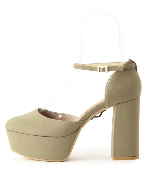 ESPERANZA（エスペランサ）の「【ラク盛り／パンプス】リピーター続出／脚長美脚 アンクルストラップ厚底ヒールパンプス（パンプス・レディース・ブラック/チョコ/ブラック系2/カーキ系2・21.5cm/22.0cm/22.5cm/24.5cm/25.0cm/23.5cm/24.0cm/23.0cm）」の16枚目の写真