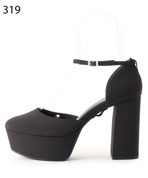 ESPERANZA（エスペランサ）の「【ラク盛り／パンプス】リピーター続出／脚長美脚 アンクルストラップ厚底ヒールパンプス（パンプス・レディース・ブラック/チョコ/ブラック系2/カーキ系2・21.5cm/22.0cm/22.5cm/24.5cm/25.0cm/23.5cm/24.0cm/23.0cm）」の17枚目の写真