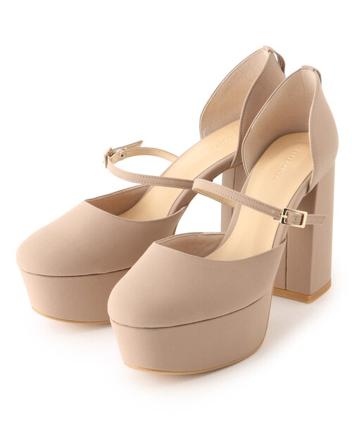 ESPERANZA（エスペランサ）の「【ラク盛り／パンプス】リピーター続出／脚長美脚 アンクルストラップ厚底ヒールパンプス（パンプス・レディース・ブラック/チョコ/ブラック系2/カーキ系2・21.5cm/22.0cm/22.5cm/24.5cm/25.0cm/23.5cm/24.0cm/23.0cm）」の18枚目の写真