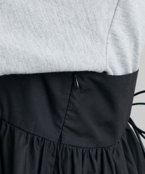LARUTA(ラルータ)の「【LARUTA】ダブルストラップキャミワンピース(ワンピース・レディース・ブラック/イエロー・MEDIUM/LARGE)」の18枚目の写真