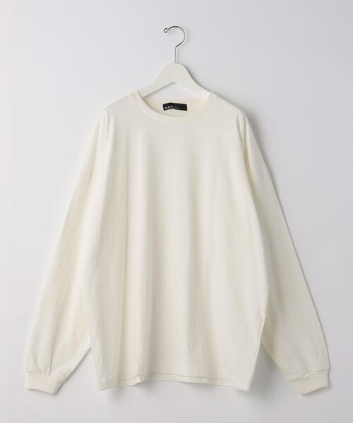 green label relaxing(グリーンレーベルリラクシング)の「オーバー ビッグ Tシャツ(Tシャツ/カットソー・メンズ・ネイビー/ライム/ホワイト/ライトグレー・M/L)」の16枚目の写真