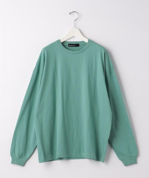 green label relaxing(グリーンレーベルリラクシング)の「オーバー ビッグ Tシャツ(Tシャツ/カットソー・メンズ・ネイビー/ライム/ホワイト/ライトグレー・M/L)」の19枚目の写真