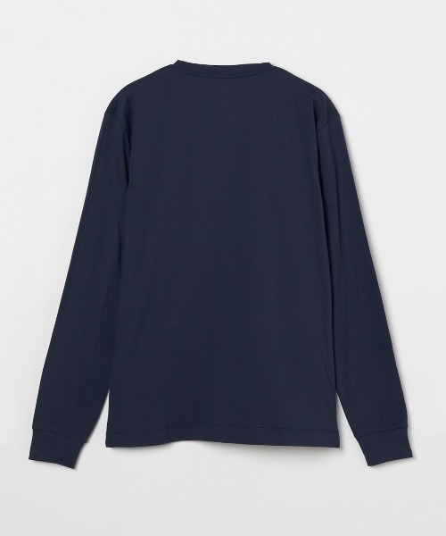 three dots（スリードッツ）の「サンデッドジャージー クルーネック（Tシャツ/カットソー・メンズ・ライトグリーン/ネイビー/ブラック/ホワイト・SMALL/MEDIUM/LARGE/X-LARGE）」の13枚目の写真