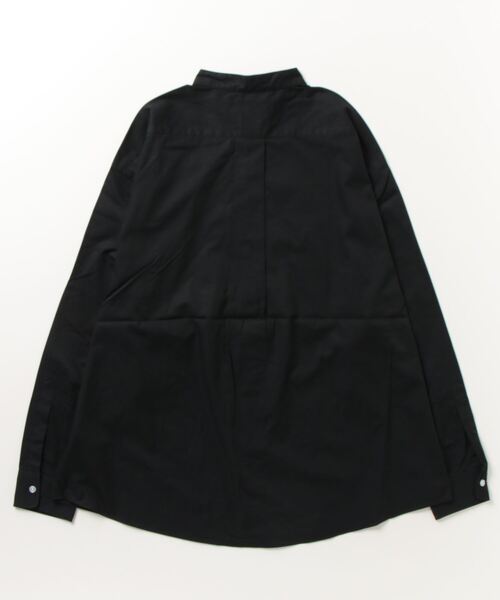 ADMIX/ATELIER SAB MEN（アドミックスアトリエサブメン）の「高密度コットンブロード バンドカラー / ルーズシャツ オーバーサイズ（シャツ/ブラウス・メンズ・ブラック/ホワイト系その他2/ブルー系その他/ホワイト/ブルーグレー/ホワイト系その他・50/48）」の7枚目の写真