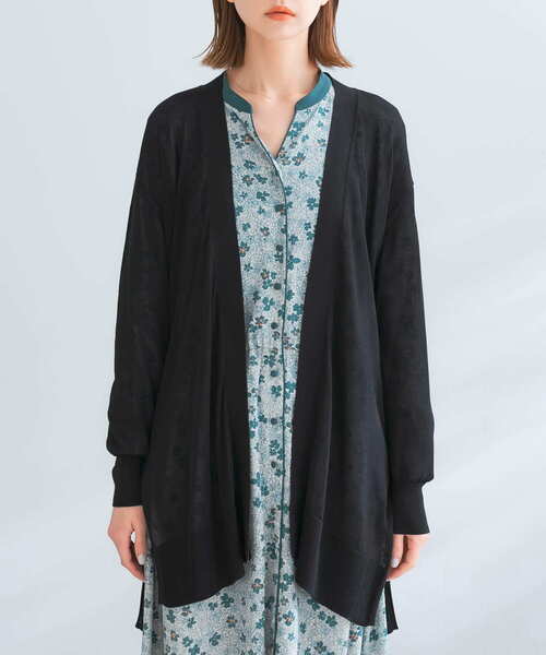 URBAN RESEARCH ROSSO(アーバンリサーチロッソ)の「ドライタッチミドルカーディガン(カーディガン/ボレロ・レディース・グレー系その他/ブラック/カーキ・FREE)」の22枚目の写真