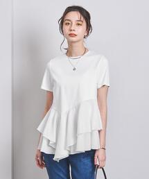 UNITED ARROWS | イレギュラーティアード コンビ カットソー(Tシャツ/カットソー)