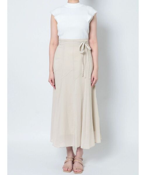 LAGUNAMOON(ラグナムーン)の「コットンシフォンフレアスカート(スカート・レディース・ブラック/ライトグレー/レッド・SMALL/MEDIUM)」の12枚目の写真