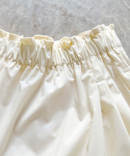 Emma Taylor（エマテイラー）の「撥水防汚サイドタックフレアースカート（スカート・レディース・ホワイト/ライトブルー/ブラック/ライトイエロー/ピンク・FREE）」の20枚目の写真