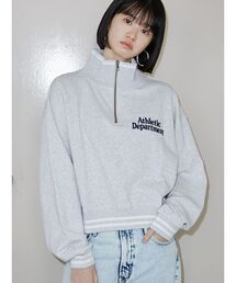 Russell Athletic | 【RUSSEL ATHLETIC×EMODA】ハーフジップショートプルオーバー(Tシャツ/カットソー)