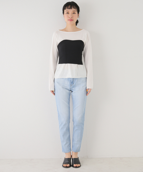 Noble（ノーブル）の「ストレッチカルゼビスチェ（ベスト・レディース・ブラック・36/38）」の7枚目の写真