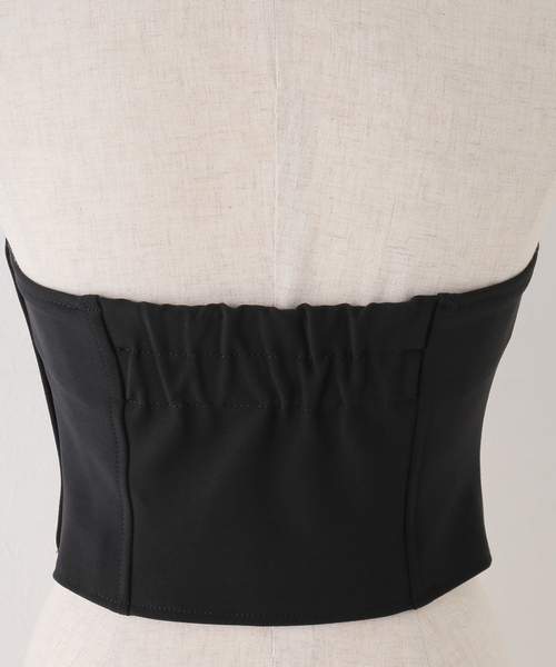 Noble（ノーブル）の「ストレッチカルゼビスチェ（ベスト・レディース・ブラック・36/38）」の12枚目の写真