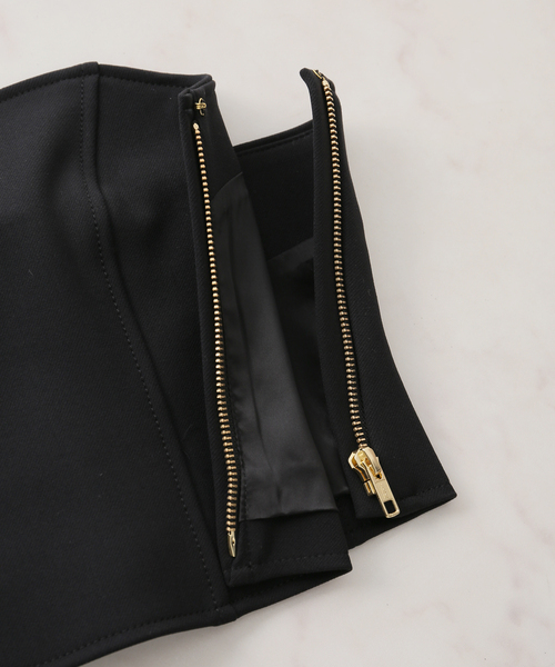 Noble（ノーブル）の「ストレッチカルゼビスチェ（ベスト・レディース・ブラック・36/38）」の16枚目の写真