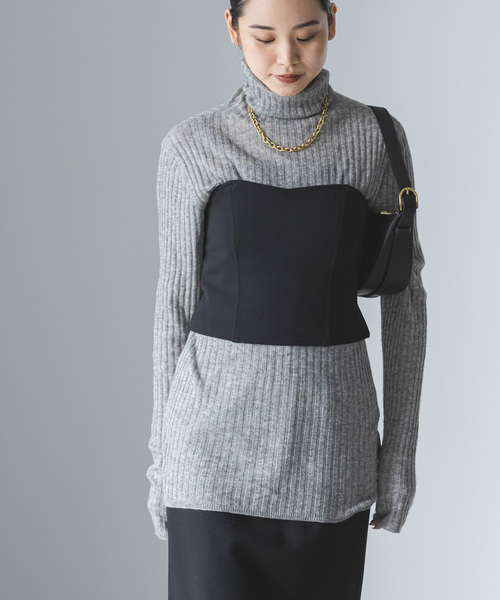 Noble（ノーブル）の「ストレッチカルゼビスチェ（ベスト・レディース・ブラック・36/38）」の20枚目の写真