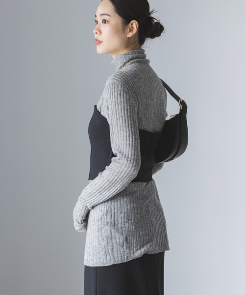 Noble（ノーブル）の「ストレッチカルゼビスチェ（ベスト・レディース・ブラック・36/38）」の21枚目の写真