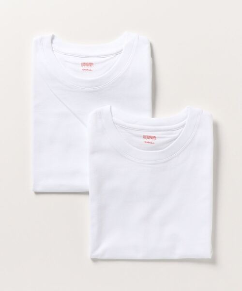 UNIVERSAL OVERALL（ユニバーサルオーバーオール）の「【UNIVERSAL OVERALL】WIDE HEAVY 2P Tank Top（タンクトップ・メンズ・ホワイト/ブラック/グレー・LARGE/MEDIUM/SMALL/X-LARGE）」の4枚目の写真