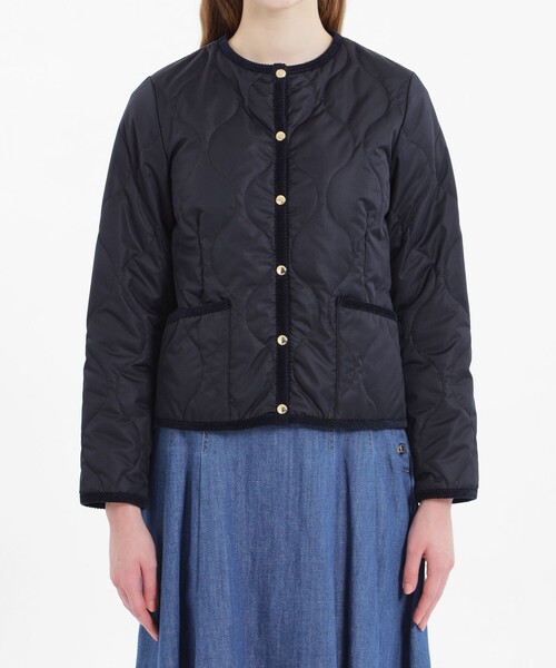 MACKINTOSH PHILOSOPHY(マッキントッシュ フィロソフィー)の「【WEB限定】キルティングショートジャケット(その他アウター・レディース・ダークネイビー・38/36)」の3枚目の写真