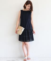 BEAUTY&YOUTH UNITED ARROWS | BY カットレースコンビワンピース(ワンピース)