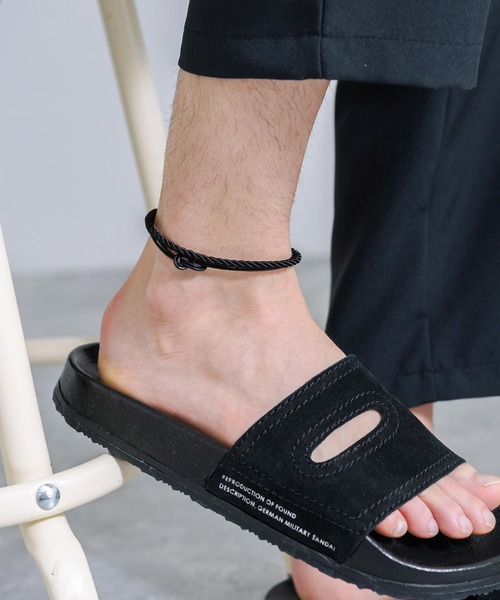 Rocky Monroe（ロッキーモンロー）の「合皮2重アンクレット（アンクレット・メンズ・ブラウン/グリーン/ホワイト/ブラック/ブルー/グレー・FREE）」の21枚目の写真