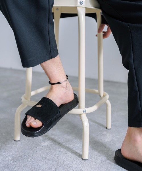 Rocky Monroe（ロッキーモンロー）の「合皮2重アンクレット（アンクレット・メンズ・ブラウン/グリーン/ホワイト/ブラック/ブルー/グレー・FREE）」の18枚目の写真