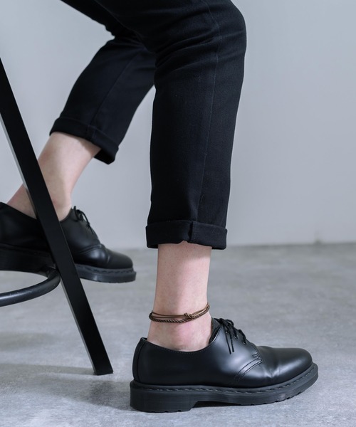 Rocky Monroe（ロッキーモンロー）の「合皮2重アンクレット（アンクレット・メンズ・ブラウン/グリーン/ホワイト/ブラック/ブルー/グレー・FREE）」の11枚目の写真