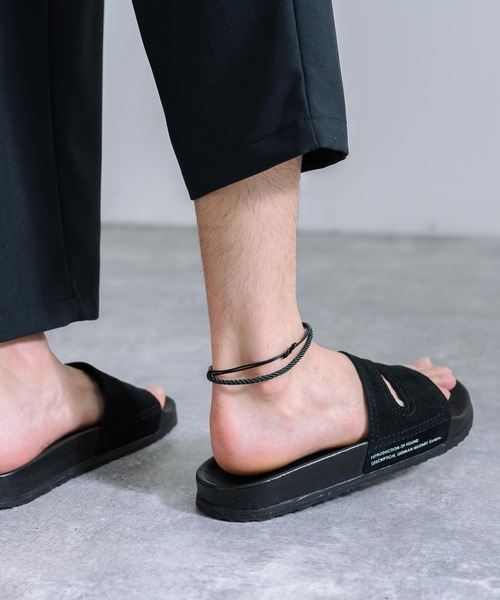 Rocky Monroe（ロッキーモンロー）の「合皮2重アンクレット（アンクレット・メンズ・ブラウン/グリーン/ホワイト/ブラック/ブルー/グレー・FREE）」の9枚目の写真