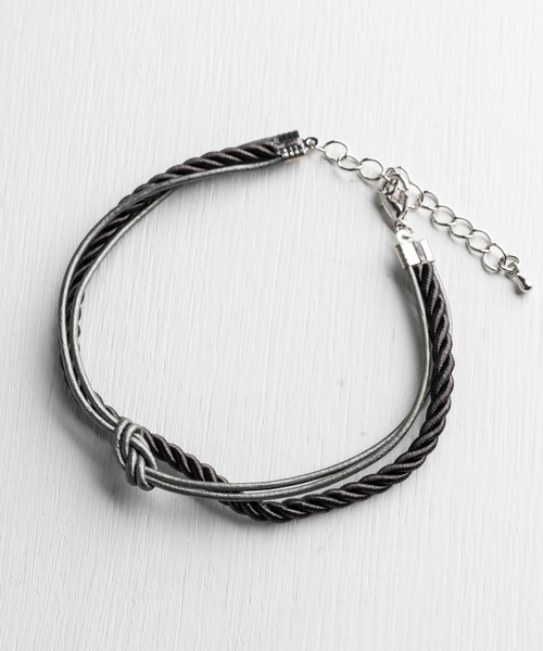 Rocky Monroe（ロッキーモンロー）の「合皮2重アンクレット（アンクレット・メンズ・ブラウン/グリーン/ホワイト/ブラック/ブルー/グレー・FREE）」の16枚目の写真