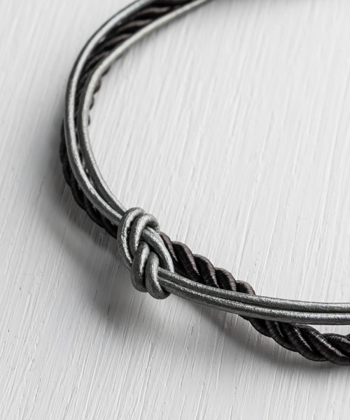 Rocky Monroe（ロッキーモンロー）の「合皮2重アンクレット（アンクレット・メンズ・ブラウン/グリーン/ホワイト/ブラック/ブルー/グレー・FREE）」の22枚目の写真