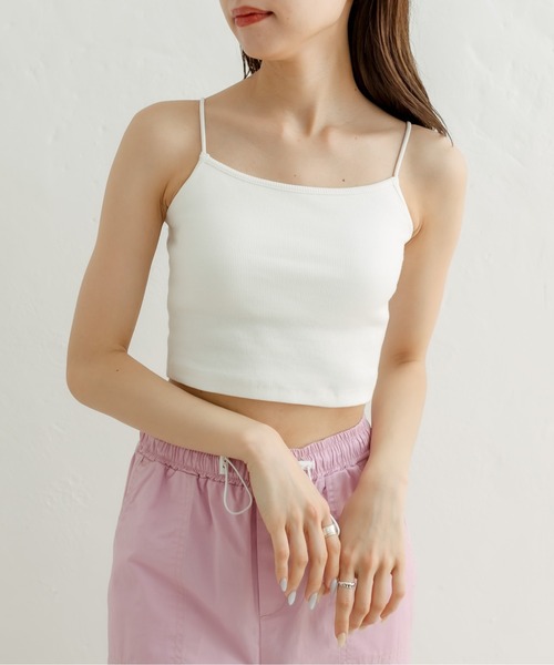 OLIVE des OLIVE（オリーブデオリーブ）の「キャミ×ボレロセット　1031060300（アンサンブル・レディース・ラベンダー/オフホワイト/ブラック・FREE）」の12枚目の写真